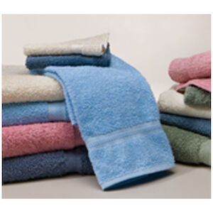 WASHCLOTH COTTON 1.25LB SKY BLUE 12X12